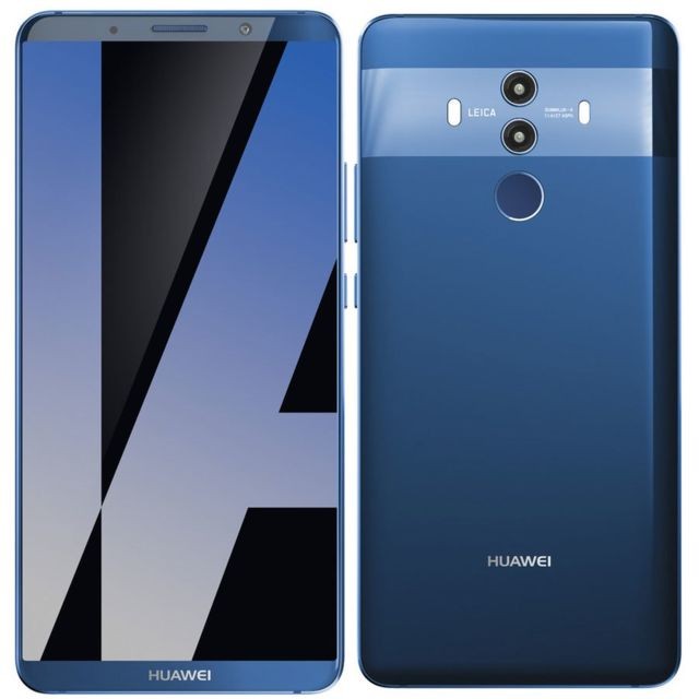 Smartphone Android Huawei Mate 10 Pro - 128 Go - Bleu