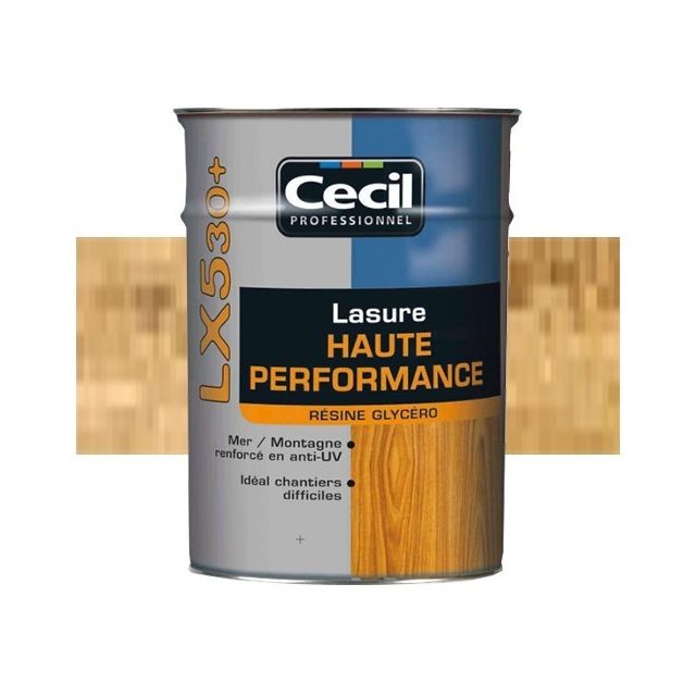 Cecil - CECIL LX530+ Lasure Haute Performance Chêne clair Cecil  - Revêtement sol & mur