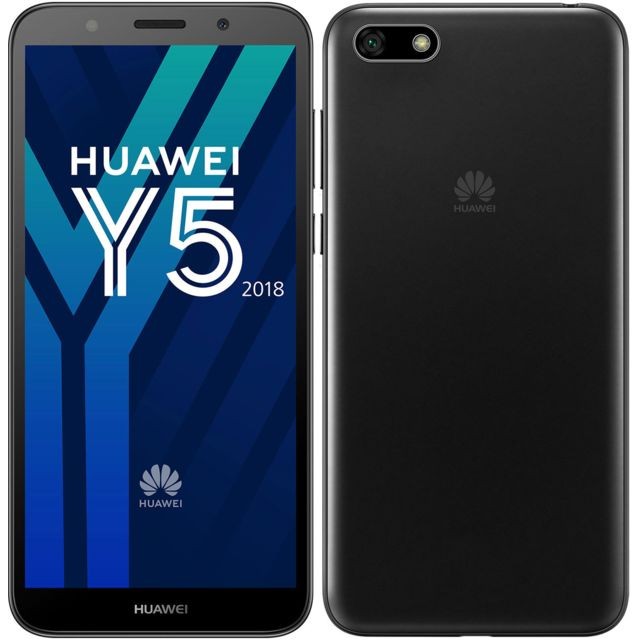 Huawei - Y5 2018 - Double SIM - Noir Huawei - Smartphone Android 16 go