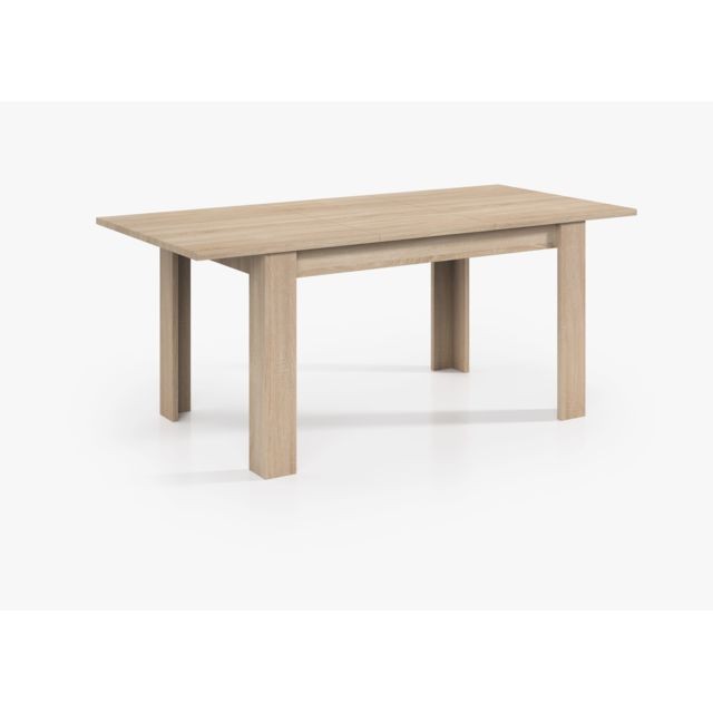 Fores -  KENDRA - Table extensible chêne canadian Fores - Tables à manger Rectangulaire