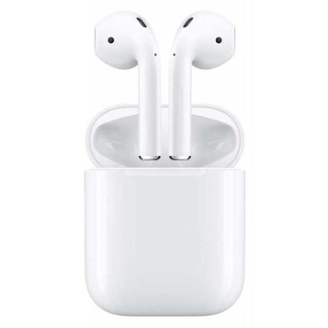 Apple - AirPods 2 - Boitier de charge filaire - MV7N2ZM/A Apple - Ecouteurs intra-auriculaires Bluetooth
