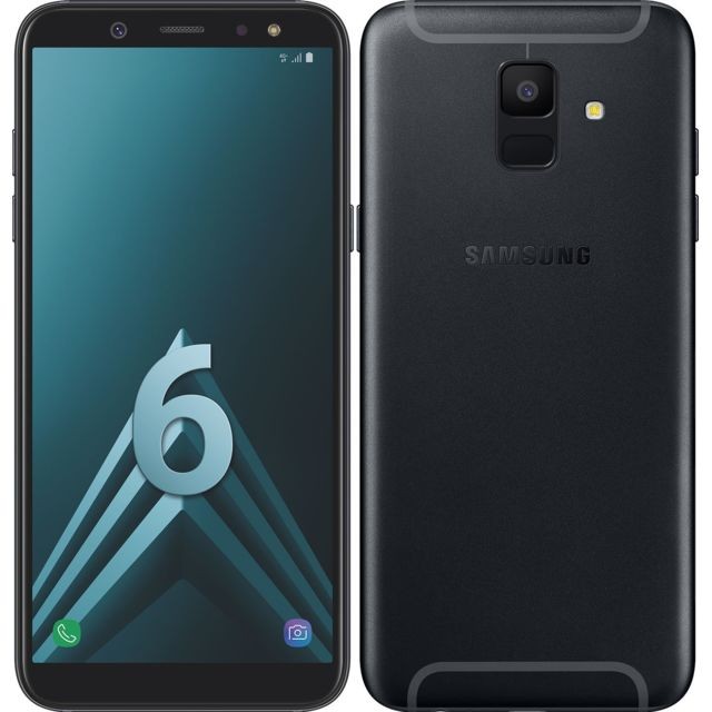 Samsung - Galaxy A6 - 32 Go - Noir Samsung - Smartphone à moins de 100 euros Smartphone